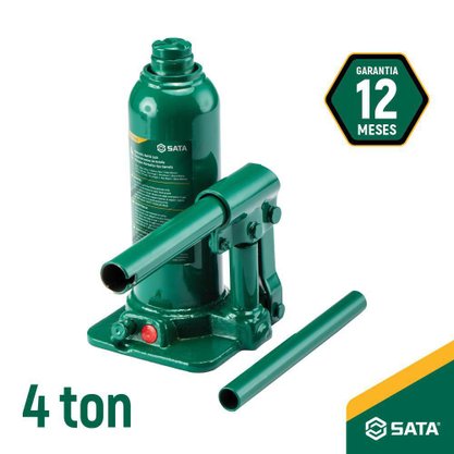 Macaco Hidráulico Garrafa 4 Toneladas Sata