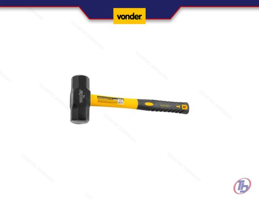 Marreta oitavada 2,0 kg com cabo de fibra Vonder