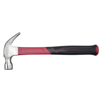 Martelo Unha 21mm Cabo Fibra Gedore Red