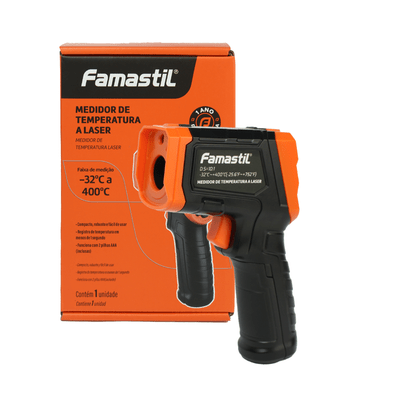 Medidor de Temperatura Laser Famastil (-32°C - 400°C)