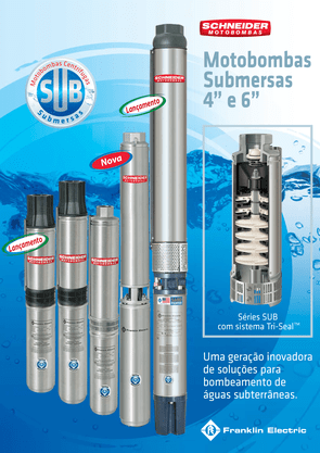 Motobomba Submersa SUB25-15NY4E8 1,5CV 230V Schneider