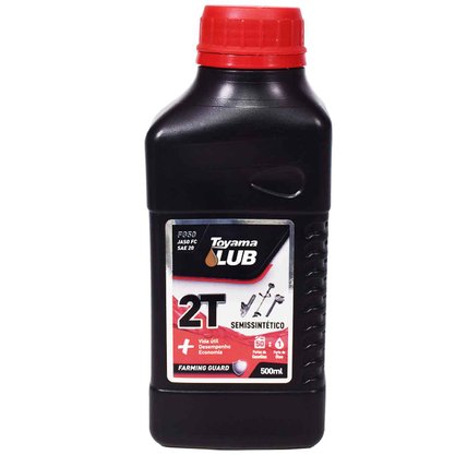 Óleo lubrificante Para motor 2 tempos 500ml Toyama