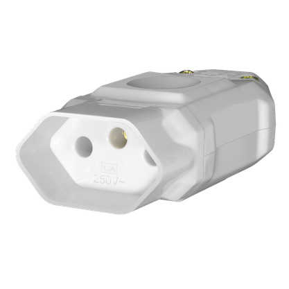 Plug Fêmea elétrico 3p (2P+T) 10a 250v Fame
