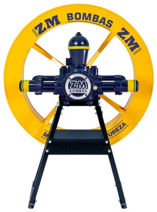 Roda D'água ZM 44 C/cavalete e Bomba ZM Bombas