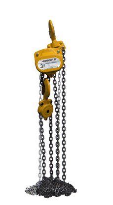 Talha de corrente manual 3 Ton x 5mt Menegotti