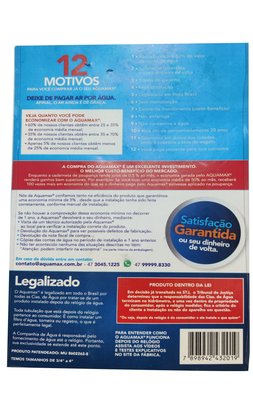 Válvula Bloqueadora de Ar Residencial 3/4" Aquamax
