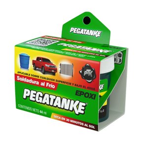 Adesivo Epóxi preto 46 gramas Pegatanke