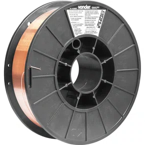 Arame de Solda Mig 0.8mm 01kg sem gás Vonder