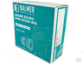 Arame Solda Mig Bitola 1.0mm 15kg C/Carretel - Balmer