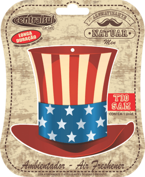 Aromatizante para pendurar Tio Sam Centralsul