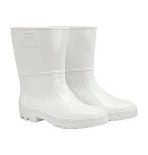 Bota PVC Cano Curto Branca Nº 41 CA 36939 Vulcabras