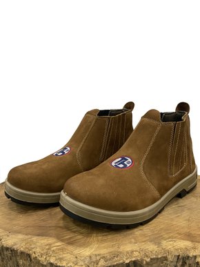 Botina Nobuck em Couro Nº 42 Taí-pé