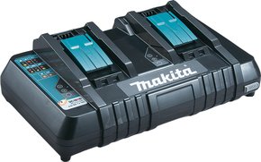 Carregador de bateria duplo 18v dc18rd Makita