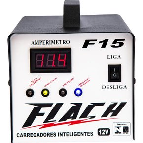 Carregador De Bateria F15 15a/12v – Flach