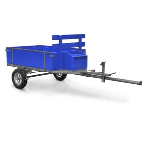 Carreta Simples 1300 R8 Preta P/Moto Cultivadores