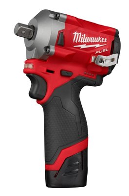 Chave de Impacto 1/2" M12 FUEL 339Nm Milwaukee Completa