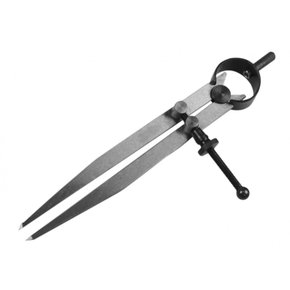 Compasso Reto Em Aço 200Mm/8 - Zaas