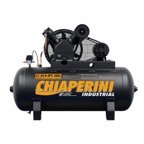Compressor de ar alta pressão 20 Pcm 200Lt 688 trifásico Chiaperini