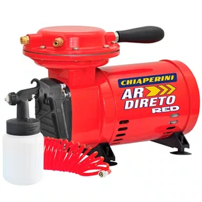 Kit Moto compressor de Ar Direto Red 2,3 Pés 40PSI Bivolt 20328 Chiaperini