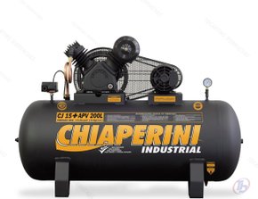 Compressor ar alta pressão CJ 15 APV 200L Chiaperini