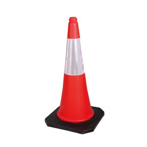 Cone Refletivo sinalização laranja 75cm Carbografite