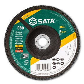 Disco Flap Abrasivo Metal 7" C80 Sata
