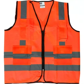 Epi Colete Refletivo Laranja G WK80 Worker