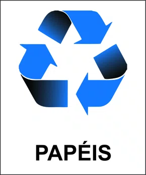 Epi placa papeis reciclaveis 18x15cm Emplac