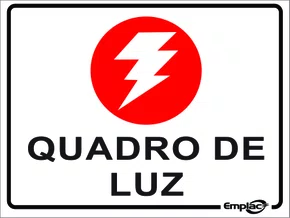 Epi placa pvc quadro de luz 20x15cm Emplac