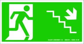 Epi placa saida descida a direita 12x24cm S8 Emplac