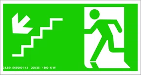 Epi placa saida descida a esquerda 12x24cm S9 Emplac