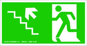 Epi placa subir à esquerda 12x24cm S10 Emplac