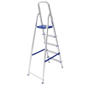 Escada Domestica Alumínio 5 degraus Mor
