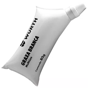 Graxa Branca Mineral em Sachê 80g Wurth