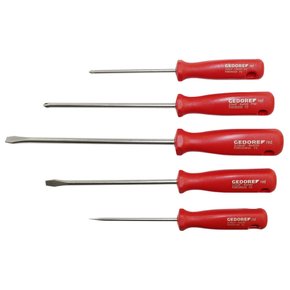 Jogo de chave fenda/Phillips 5pcs Gedore red