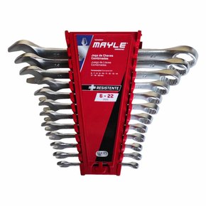 Jogo De Chave Fixa 6 A 32mm 12pcs - Mayle