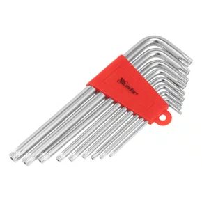 Jogo de Chaves TORX L Longa T10 a T50 9pcs – MTX