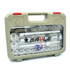 Jogo De Soquete Estriado 1/2 23pcs 8-32mm - Mayle