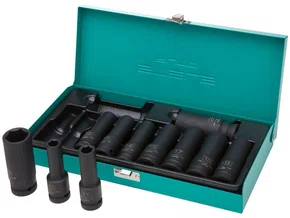 Jogo de Soquetes de Impacto Longo 1/2" 11 Peças Stels