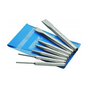 Jogo Saca Pino/Punção/Talhadeira 246a Gedore