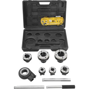 Jogo Tarraxas P/Canos Metálicos BSPT 1/2" a 2" Vonder