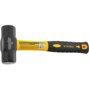 Marreta C/ cabo fibra 01kg oitavada Vonder