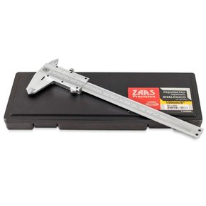 Paquímetro Universal Analógico Metálico 150Mm/6 Zaas