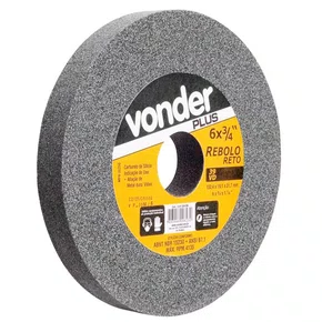 Rebolo reto verde videa g-120 6x3/4 Vonder