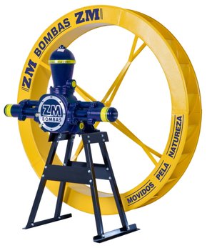 Roda D'água ZM 51 C/Cavalete e Bomba ZM Bombas