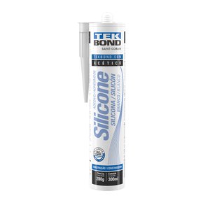 Silicone Acético Branco 280g Tekbond