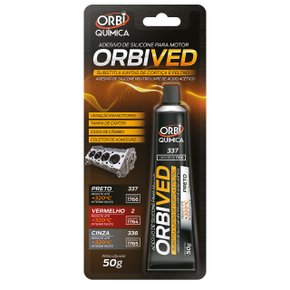 Silicone Orbived Preto 50g - Orbi Química