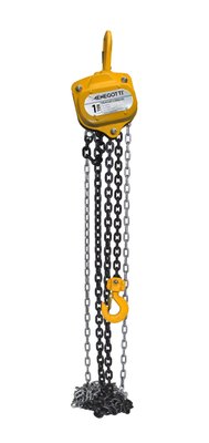 Talha de corrente manual 1 Ton x 3mt Menegotti