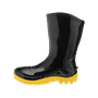 Bota de PVC Nº39 Cano Médio Solado Amarelo Marluvas