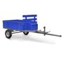 Carreta Simples 1300 R8 Preta P/Moto Cultivadores